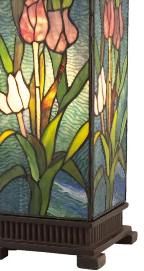 Veľká Tiffany lampa 17*58 PRISM TULIP