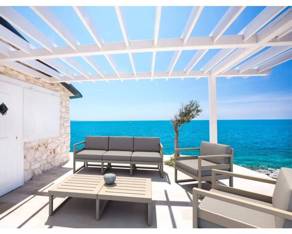 MYKONOS XL záhradný set white