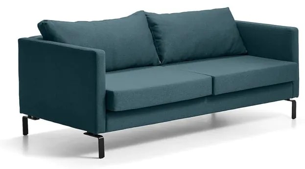 Pohovka HARMONY, 3-miestna, látka ETNA, petrolejová modrá