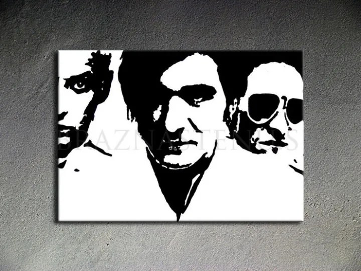 Ručne maľovaný POP Art obraz Die Ärzte | rôzne rozmery