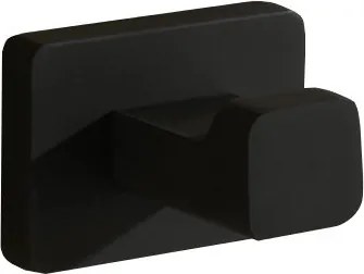 Mexen Asis, držiak na uteráky, 1-háčik, čierna, 7017635-70