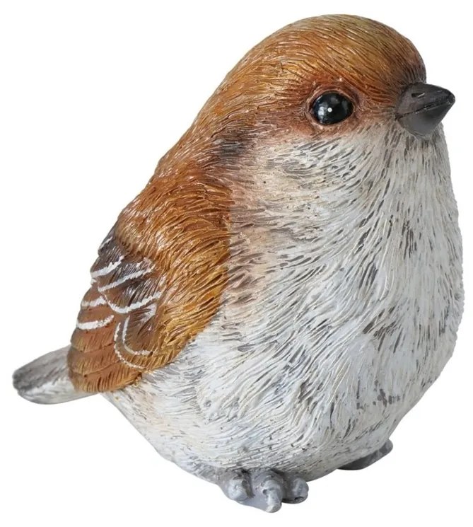 Záhradná figúrka z polyresinu Cobie, sada 2ks, 7 cm, hnedá