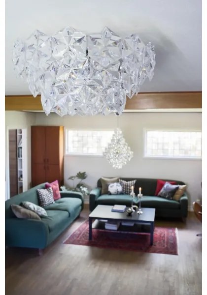 ByRydens 4200950-6510 - Stropné svietidlo MONARQUE 3xE27/5W/230V číra