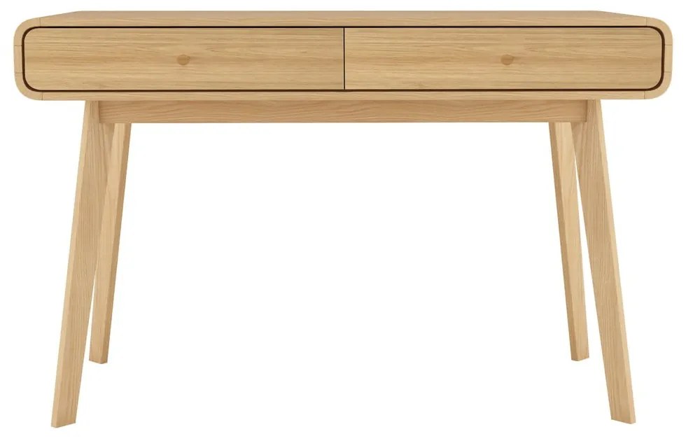 Pracovný stôl v dekore duba 50x120 cm Cassie - Støraa