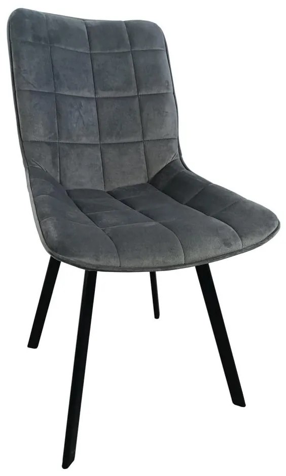 Jedálenská stolička ADINA sivá