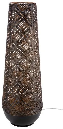 Orientálna kovová stojaca lampa CONE