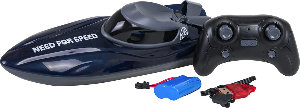 Ramiz R/C čln s osvetlením Modrá