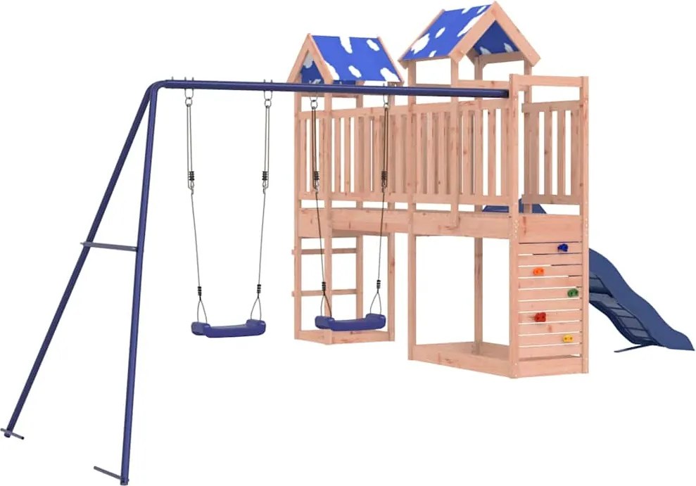 vidaXL Vonkajšia súprava na hranie drevo douglas