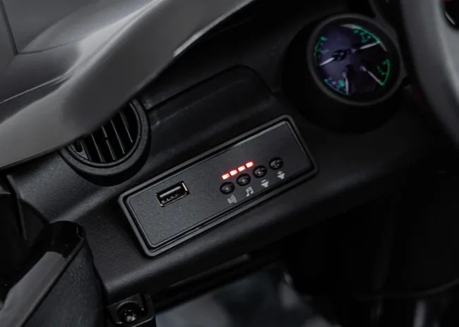 Elektrické autíčko RUF CTR3 čierne