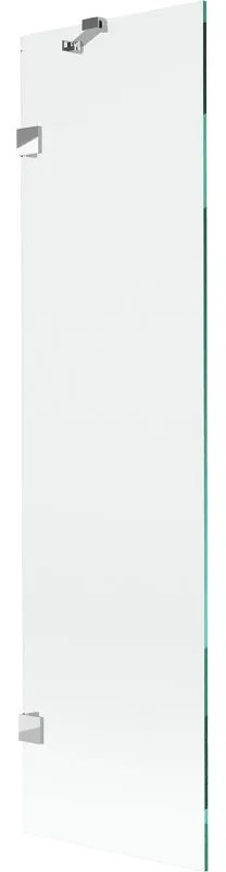 Mexen, Mexen Lunar 1-krídlová vaňová zástena 50 x 150 cm, transparentná, chróm - 897-050-000-01-00