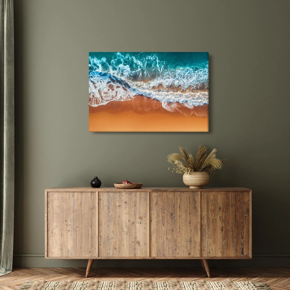Obraz morskej pláže (90x60 cm)