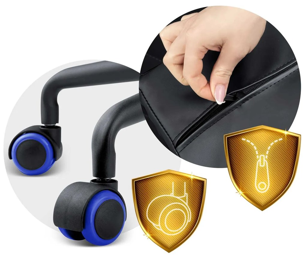 Herná stolička Sofotel Yasuo 2591 - modrá