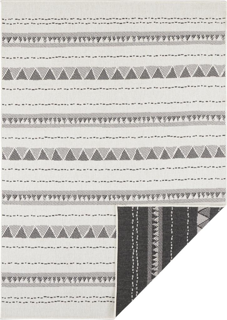 Bougari - Hanse Home koberce Kusový koberec Twin Supreme 103755 Black/Cream - 160x230 cm