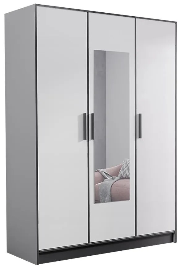 Skriňa Roj 3D 157 biely