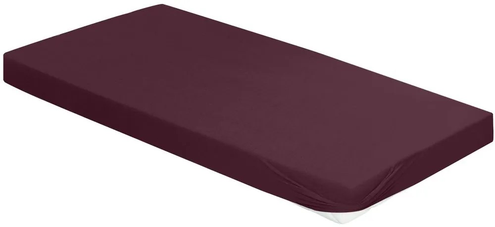 Bierbaum jersey plachta vínová - 180-200 x 200 cm