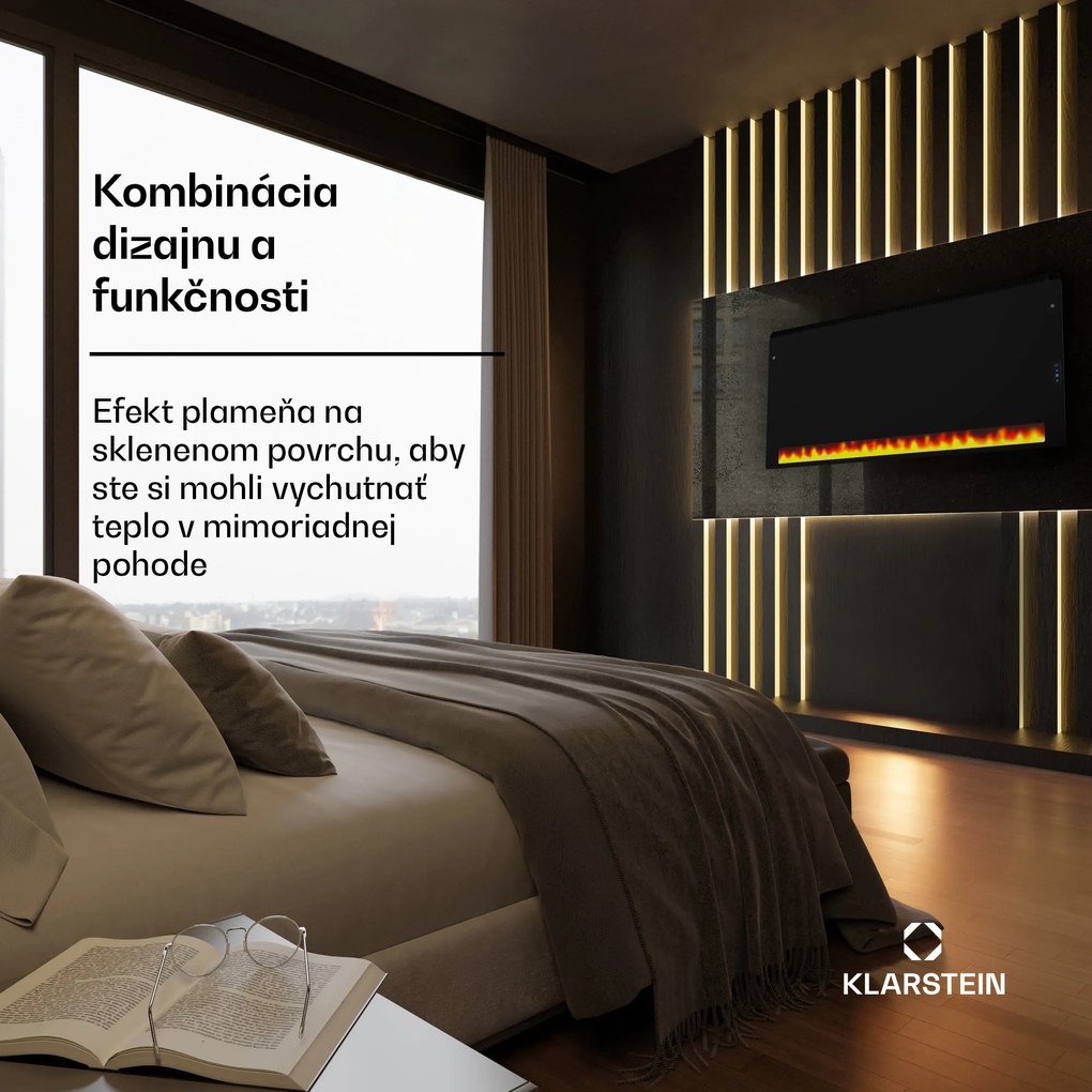 Klarstein ZenHeat Graphene nástenný ohrievač 1300 W