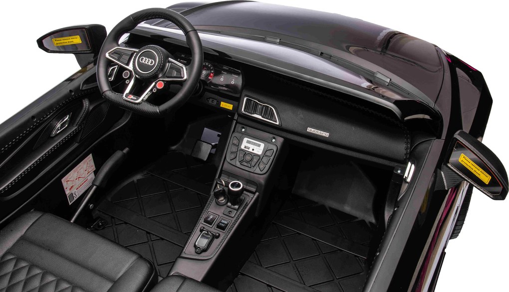 Ramiz Detské autíčko Audi Spyder R8 LIFT čierne