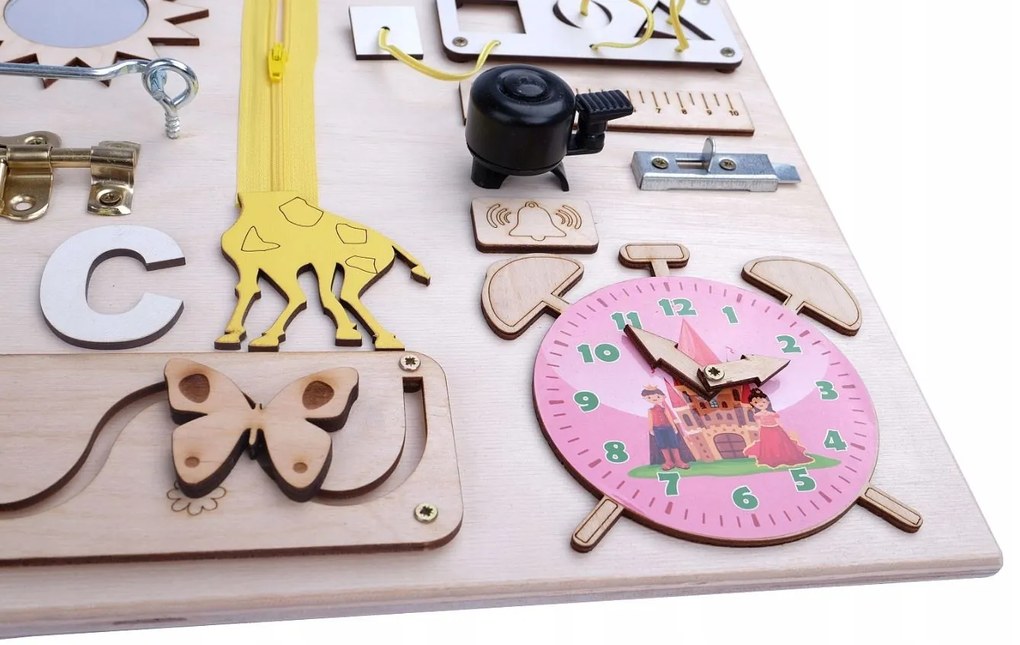 Interaktívna detská tabuľa - 50x37,5 cm - prírodná