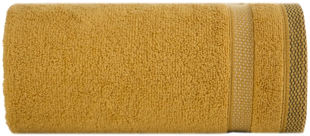FROTÉ UTERÁK RIKI SADA 3KS 70X140 CM HORČICOVÁ