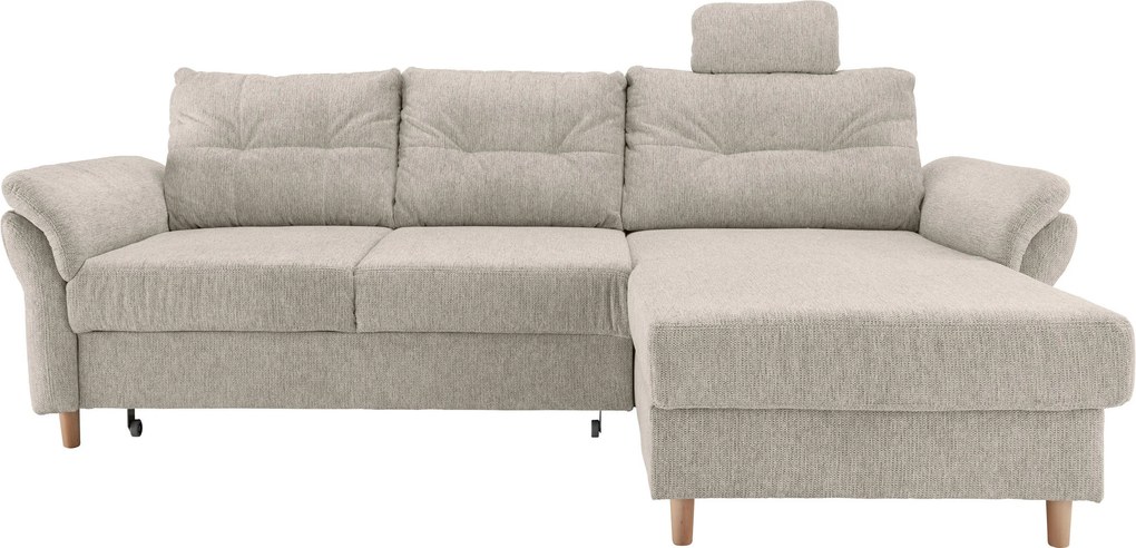 XXXLutz ROHOVÁ SEDAČKA, textil, béžová Livetastic - Sedačky - 002310012727