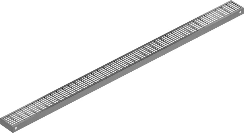 Mexen Flat M33 krytka žľabu 90 cm, brúsený grafit, 1E33090