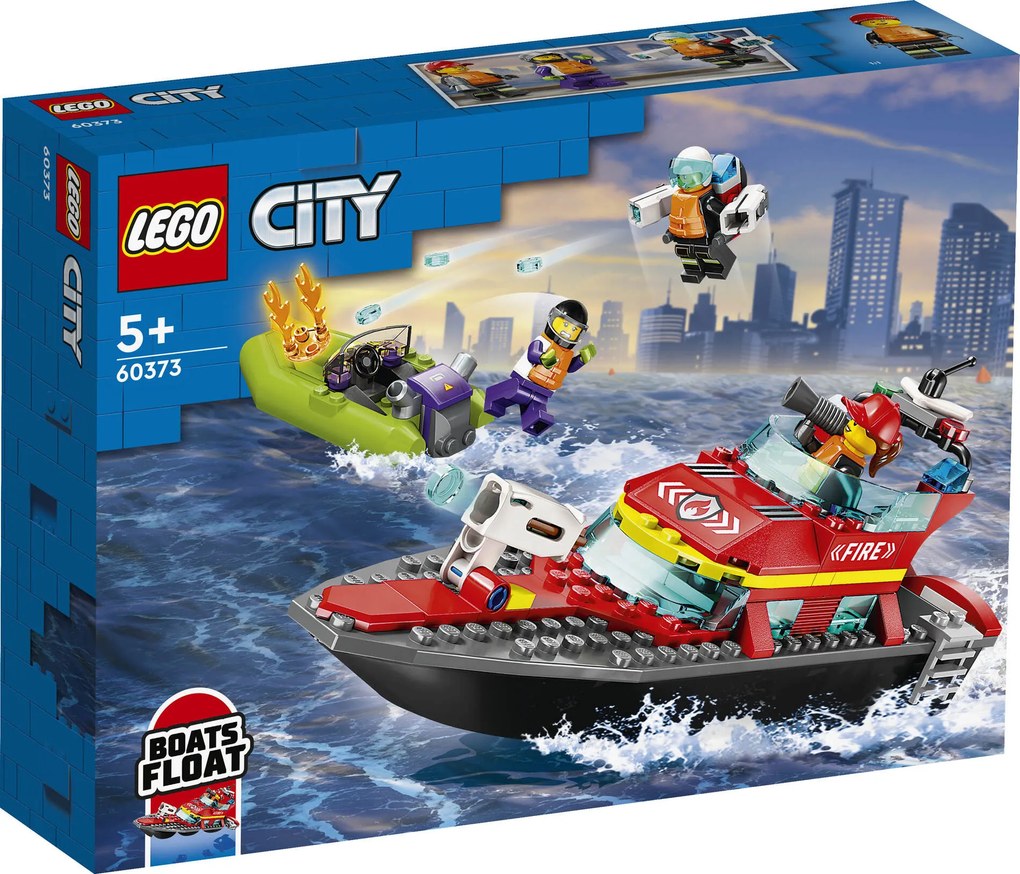 LEGO City – Hasičská záchranná loď