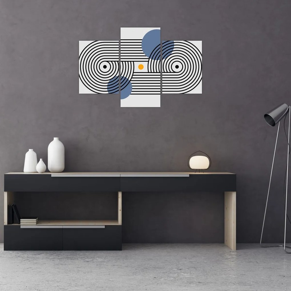 Obraz - Minimalistická abstrakcia N⁰3 (90x60 cm)