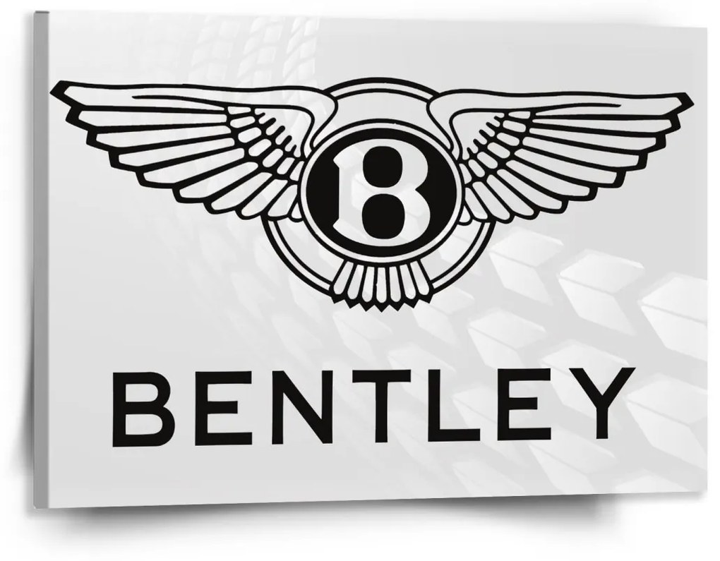 Sablio Obraz Bentley na bielej - 150x110 cm