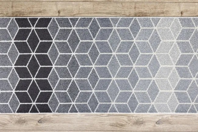 Behúň HEOS 78590 krém / strieborný / antracit, kocka