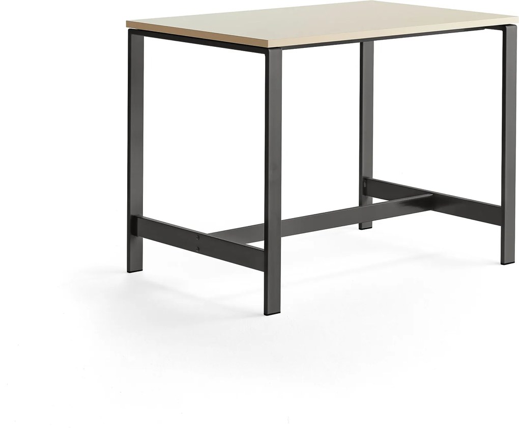 Stôl Various, 1200x800x900 mm, čierna, breza
