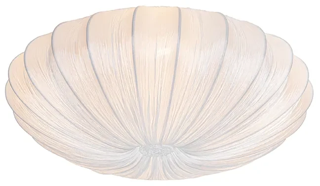 Smart plafondlamp wit zijden 60cm 5-lichts incl. 5 Wifi P45 - Plu