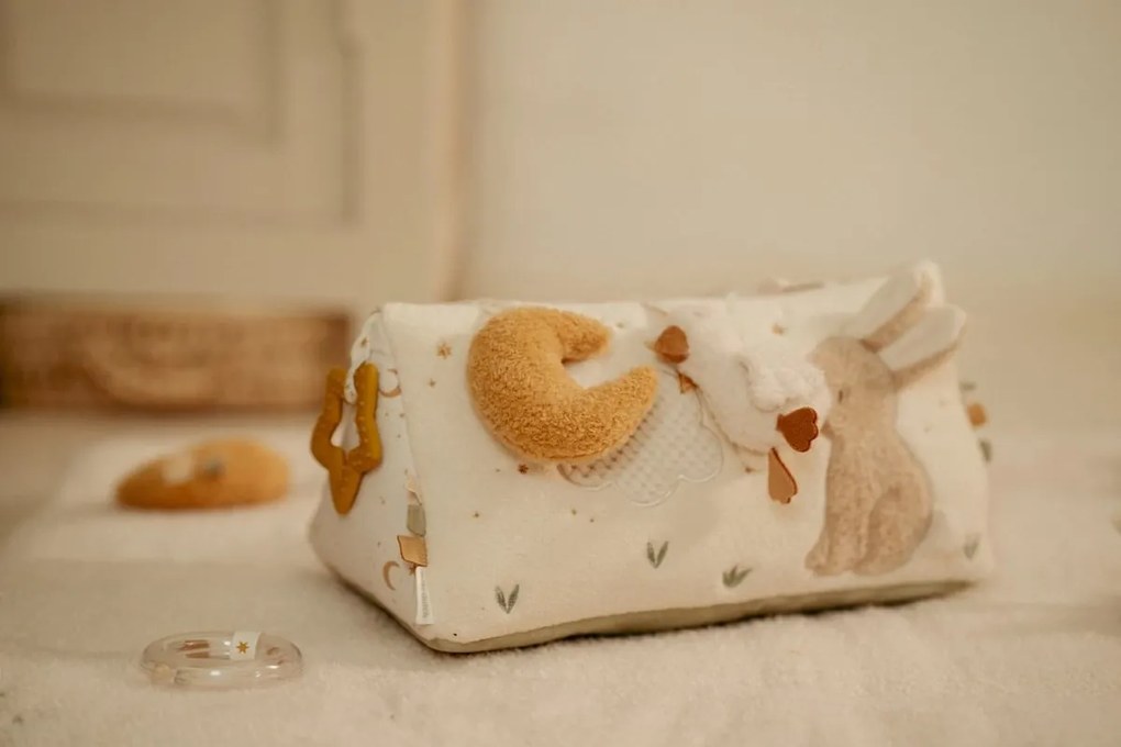 Vankúšik trojhranný s aktivitami Newborn Naturals