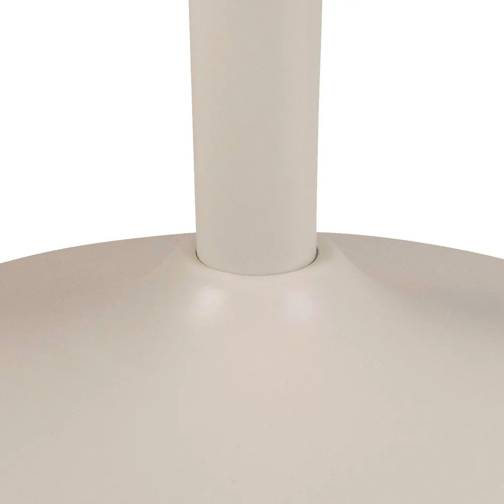 Hnedý okrúhly konferenčný stolík s keramickou doskou ø 60 cm Malta – Actona