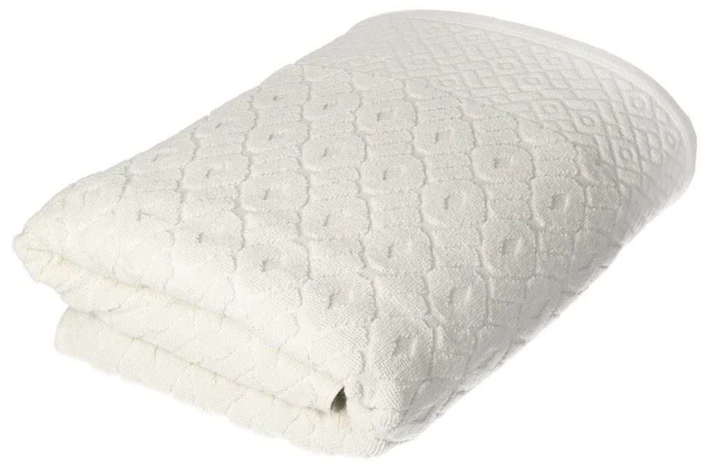Uterák Lattice 70x140 cm cream pearl