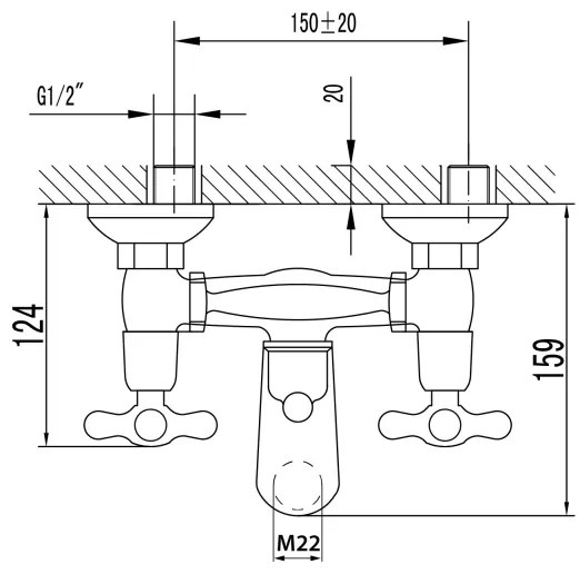 Aqualine - Vaňová sada VICTORIA lesklý chróm