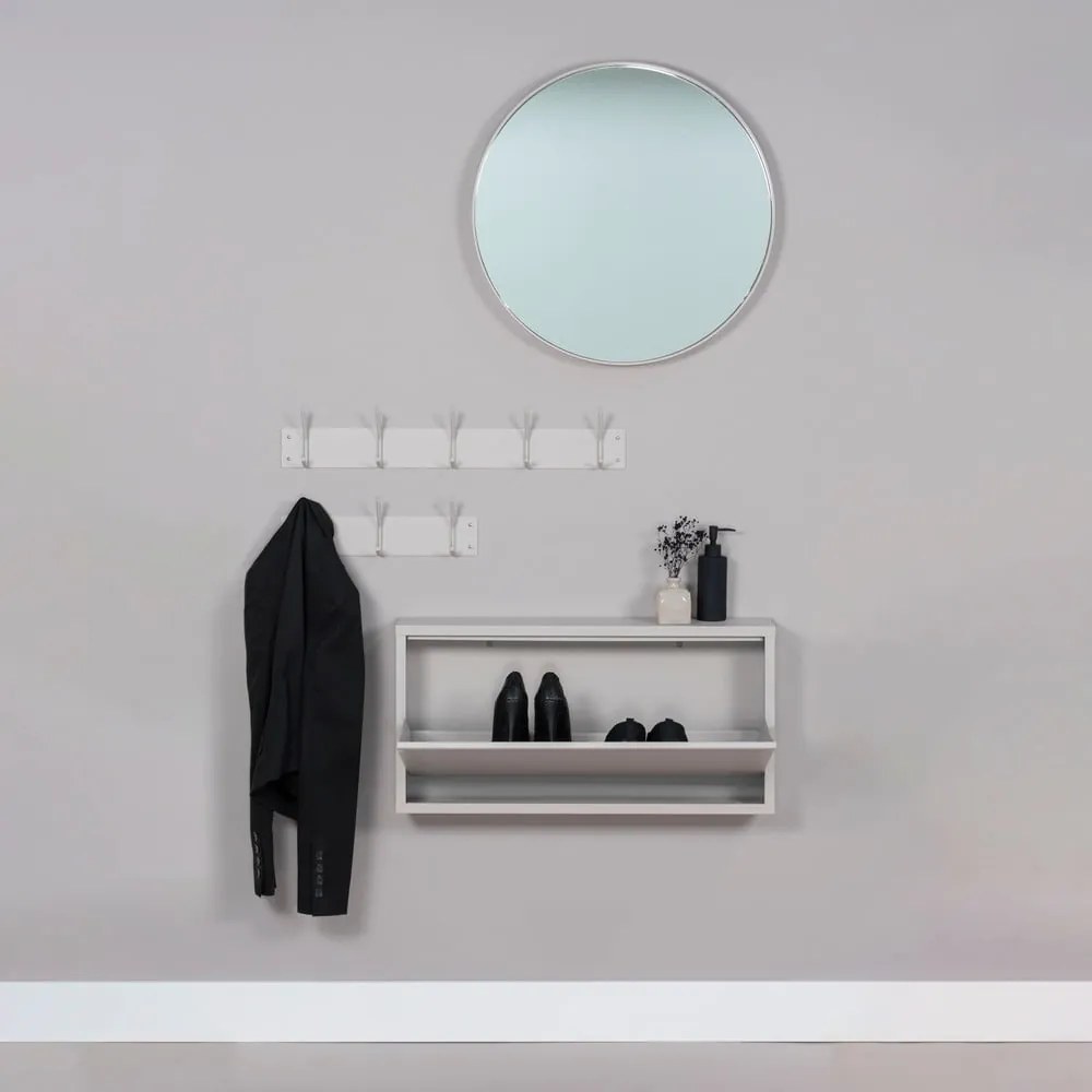 Taupe kovový nástenný vešiak 70 cm Fusion – Spinder Design