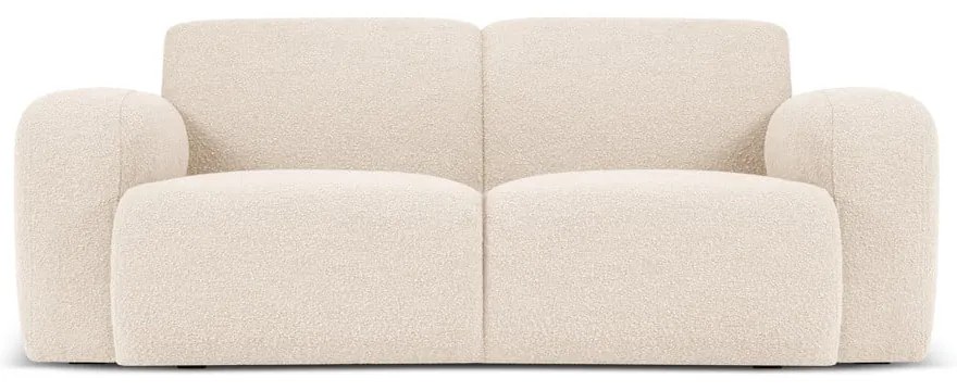 Béžová pohovka z textílie bouclé 170 cm Molino – Micadoni Home