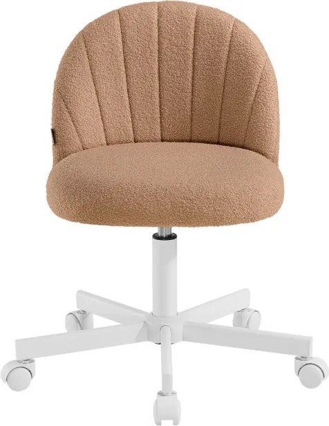 Kozmetická stolička s kolieskami TEDDY OBGB35027K101 hnedá