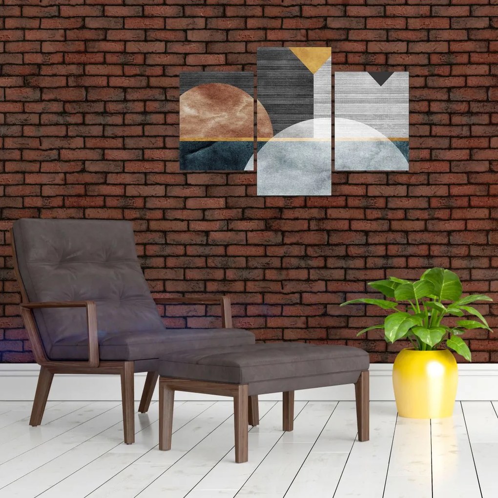 Obraz - Tvary a textúry (90x60 cm)