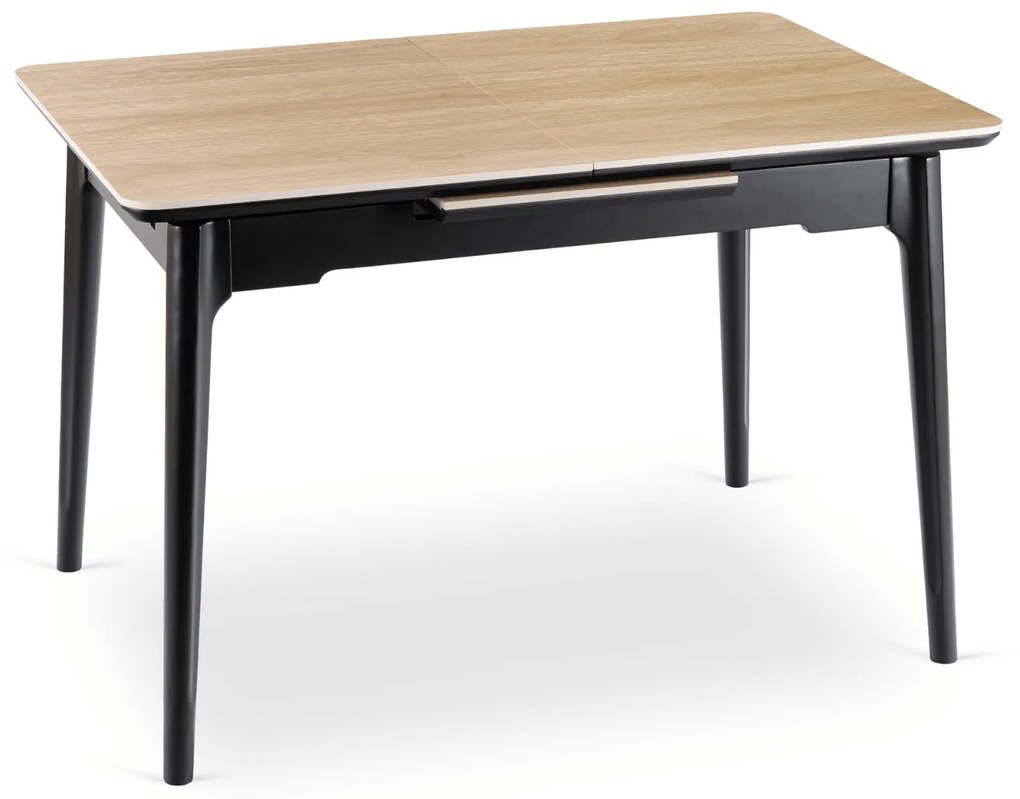 PROXIMA.store - Rozkladací jedálenský stôl Samer 120 cm FARBA: dub, FARBA NÔH: dub