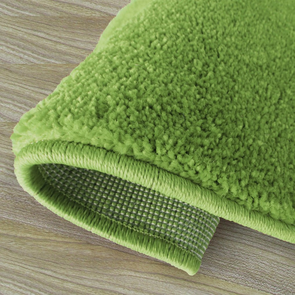 DY Okrúhly zelený koberec Portofino Rozmer: 120 cm