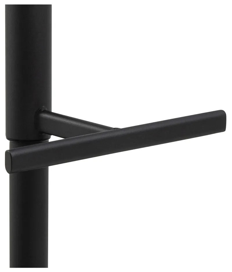 Čierna/béžová barová stolička s nastaviteľnou výškou (výška sedadla 65 cm) Adisa – Actona