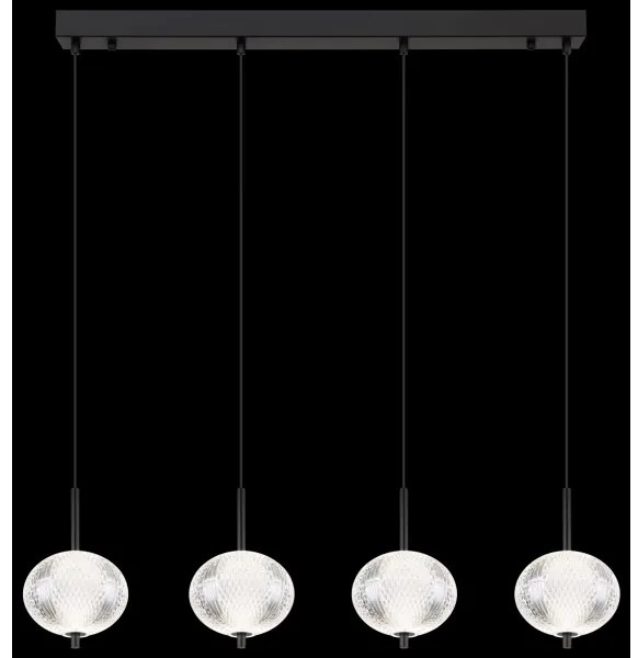 Globo 16042-4H - LED Luster na lanku AIDA 4xLED/5,75W/230V 3000K/4500K/6500K