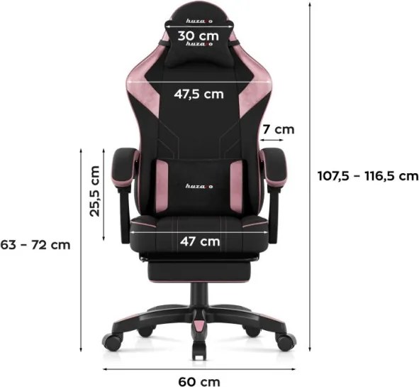 Herná stolička Force 3.7 Pink