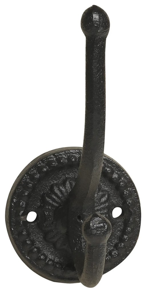 Chic Antique Kovový vešiak Antique Black