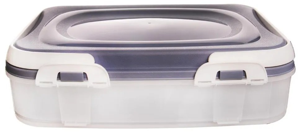 Orion Úložný box na koláče a zákusky, PIKNIK 1 poschodie, s rúčkami, mix farieb