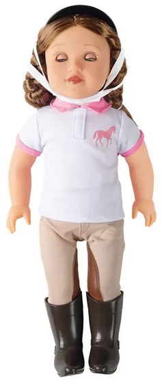 Playtive Bábika Julia (hnedé vlasy a zelené oči) (100356051)