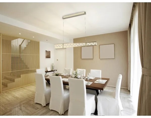 LED Stmievateľný luster na lanku ENRIQUE LED/20W/230V 3000-6000K + diaľkové ovládanie