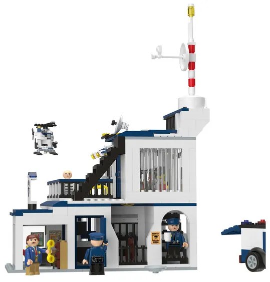 Playtive Clippys Stavebnica L (policajná stanica)  (100382460)