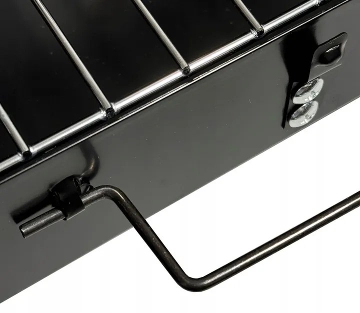 Skládací turistický gril BBQ1009 černý